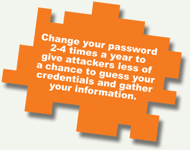 Remember to change your password